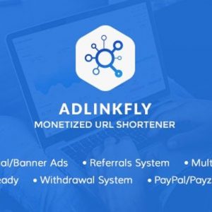 Adlinkfly Monetized URL Shortener PHP Script Download