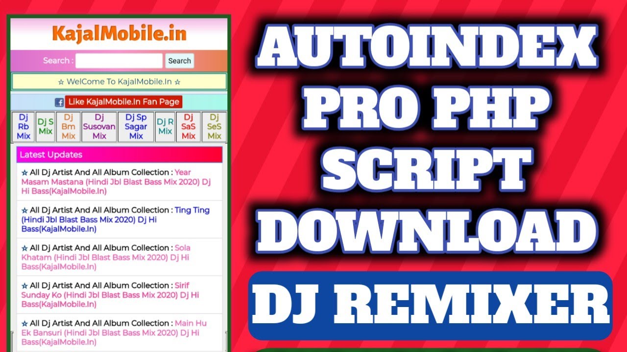 AutoIndex Pro PHP Script Download
