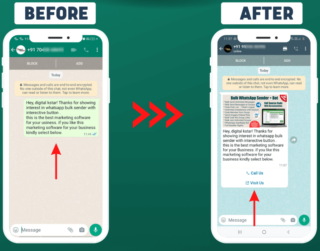 Bulk Whatsapp Sender With Buttons Group Sender Whatsapp Autobot
