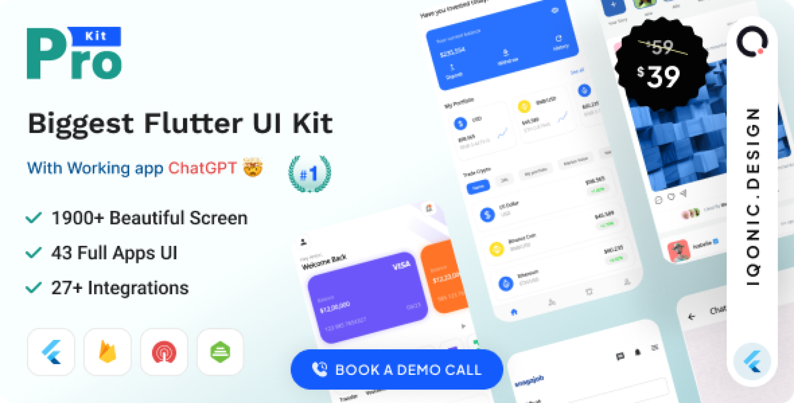Prokit ProKit Flutter - Best Selling Flutter UI Kit with Chat GPT App ...