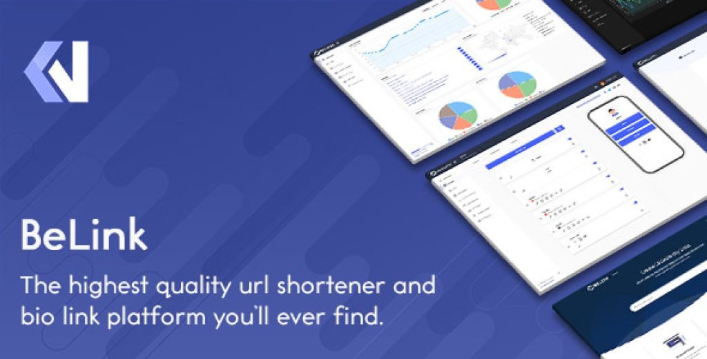 Bio Link & URL Shortener Platform PHP Script - BeLink » THEMESAVE.COM