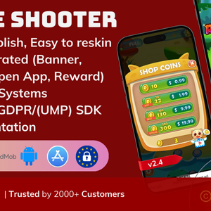 Bubble Shooter – Unity Template Project with AdMob Ads