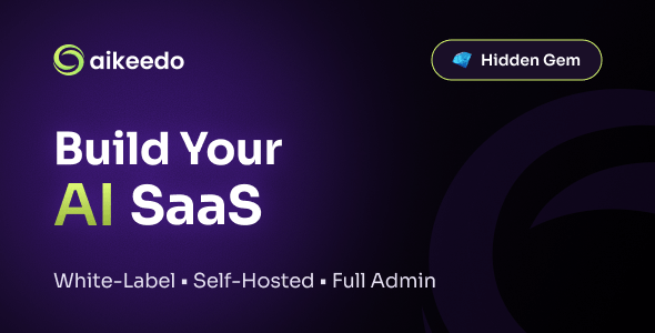 Aikeedo AI – SaaS / AI Chat, Video, Image, Voice, Content, Code