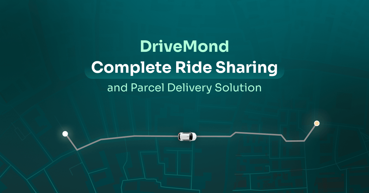 DriveMond – Taxi Ride Sharing App Full Source Code