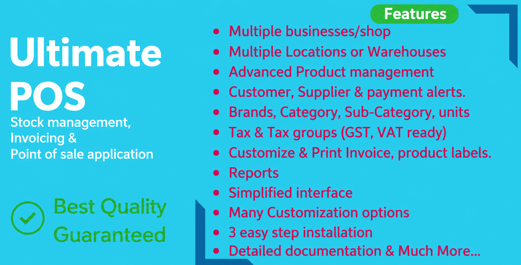 Ultimate POS – Best ERP, Stock Management, Point of Sale & Invoicing application