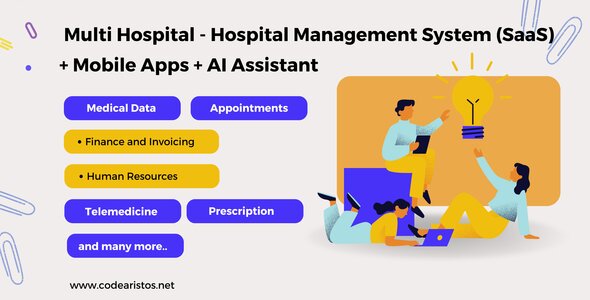 Multi Hospital – Complete Hospital Management System PHP Script
